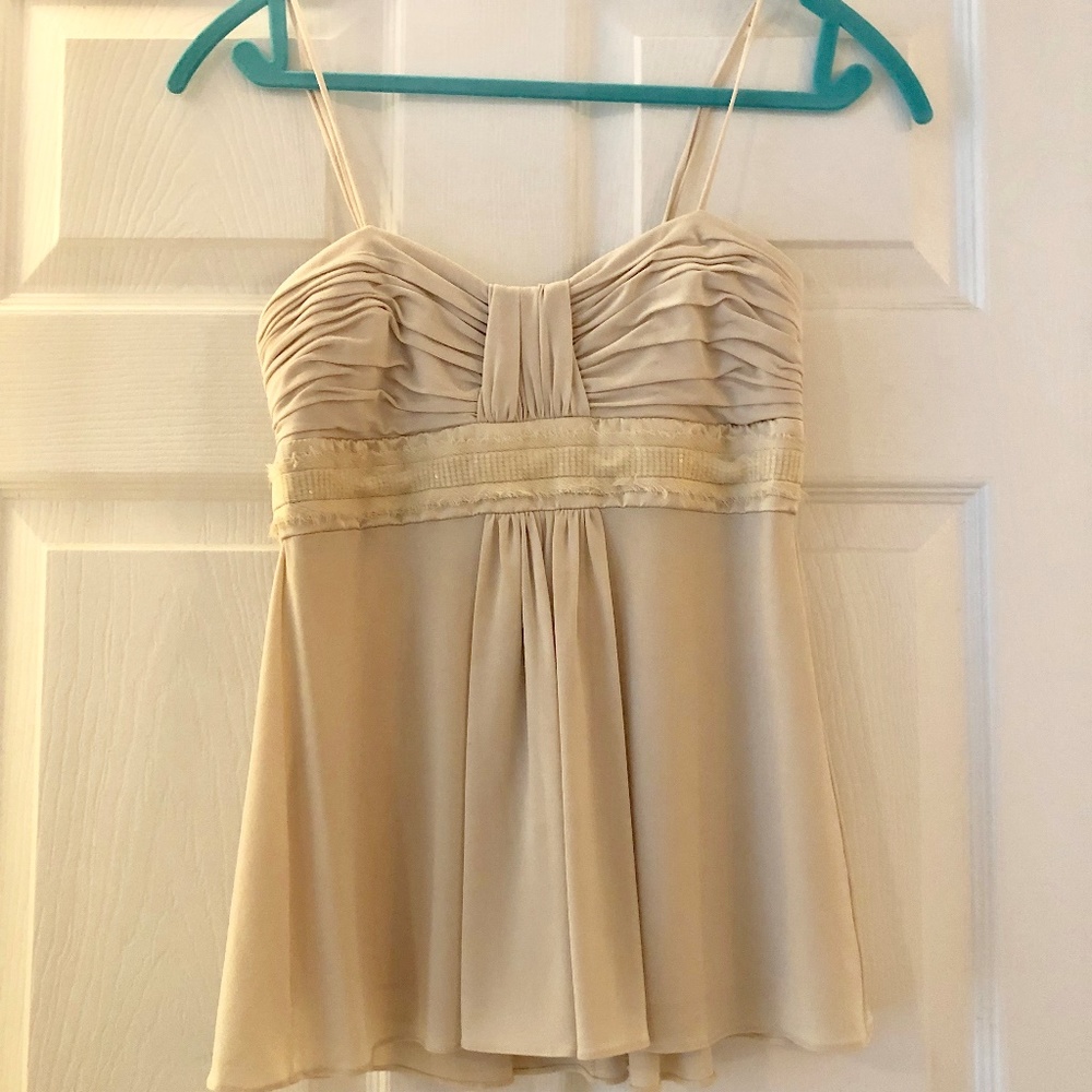 BCBG Maxazria Blush/Light Pink Top. XS. Never worn